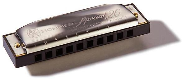 Chromatische mundharmonikas Hohner Standard Special 20 - en Do