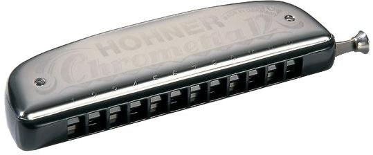 Chromatische mundharmonikas Hohner Chrometta 12 C-Harp 255-48