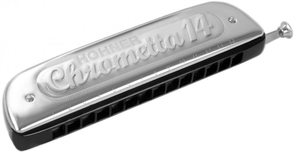 Chromatische mundharmonikas Hohner Chrometta 257/56 C
