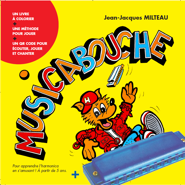Hohner Methode Musicabouche Par Jean-jacques Milteau + Harmonica Happy Color - Buch & Partitur für Blasinstrument - Main picture