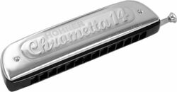 Chromatische mundharmonikas Hohner Chrometta 257/56 C