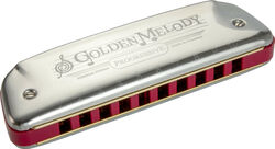 Chromatische mundharmonikas Hohner 542 20 Golden Melody - Mi / E-Harp