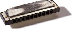 Chromatische mundharmonikas Hohner 560/20 Harmo Special 20 D