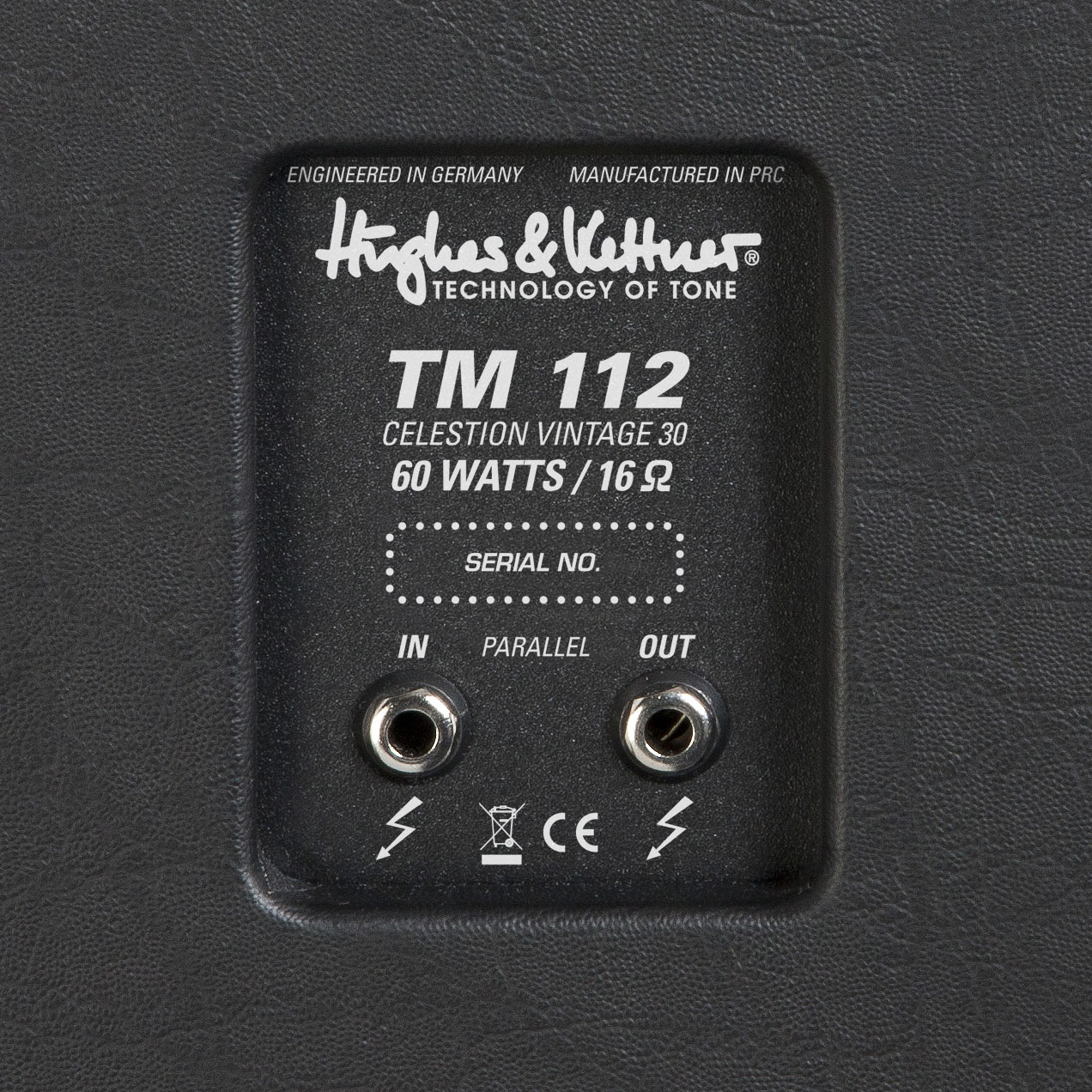 Hughes & Kettner Tubemeister Cabinet 112 1x12 60w Celestion Vintage 30 - Boxen für E-Gitarre Verstärker - Variation 1