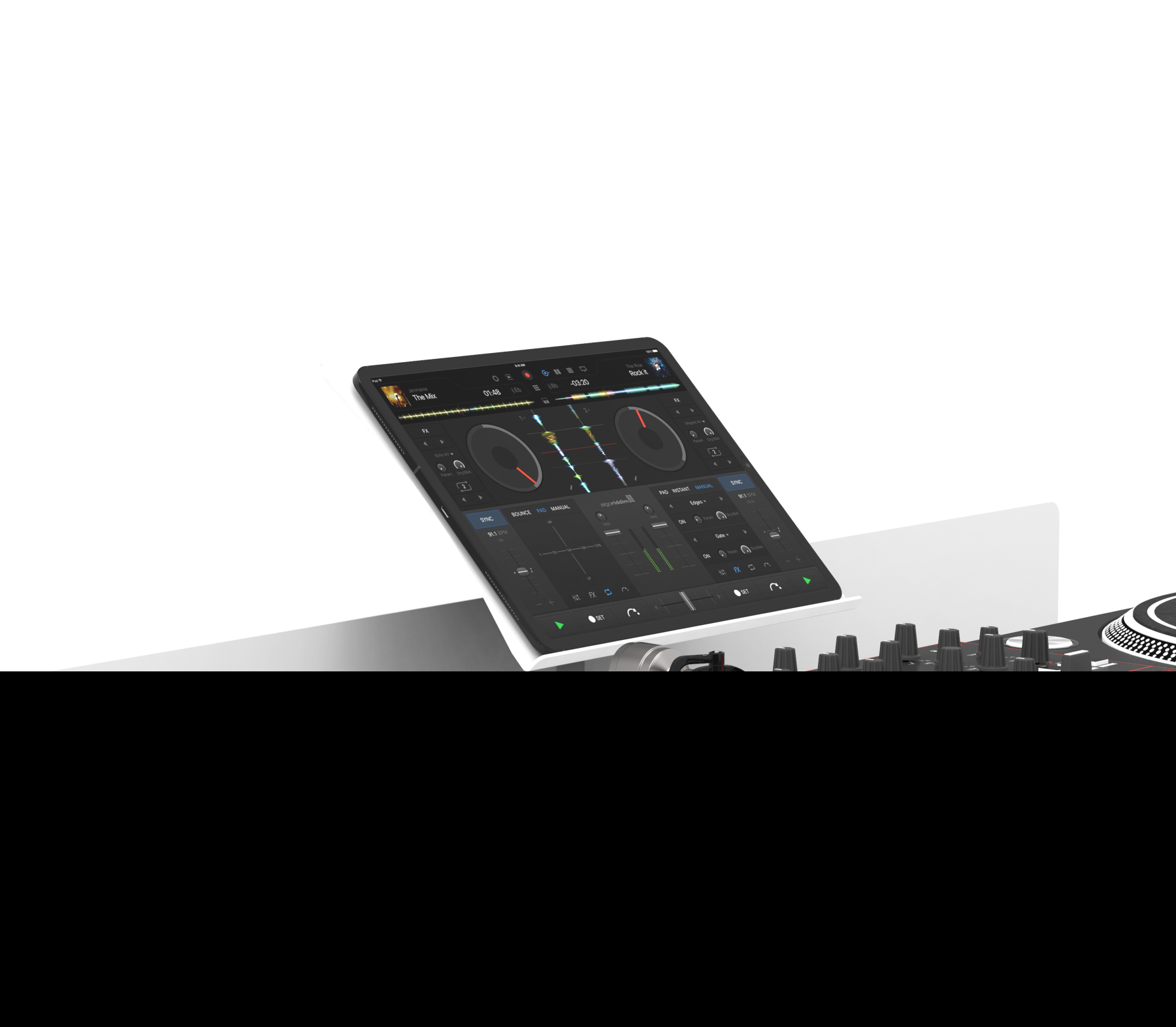 Humpter B3 Tablet Stand Wh - DJ Access - Variation 1