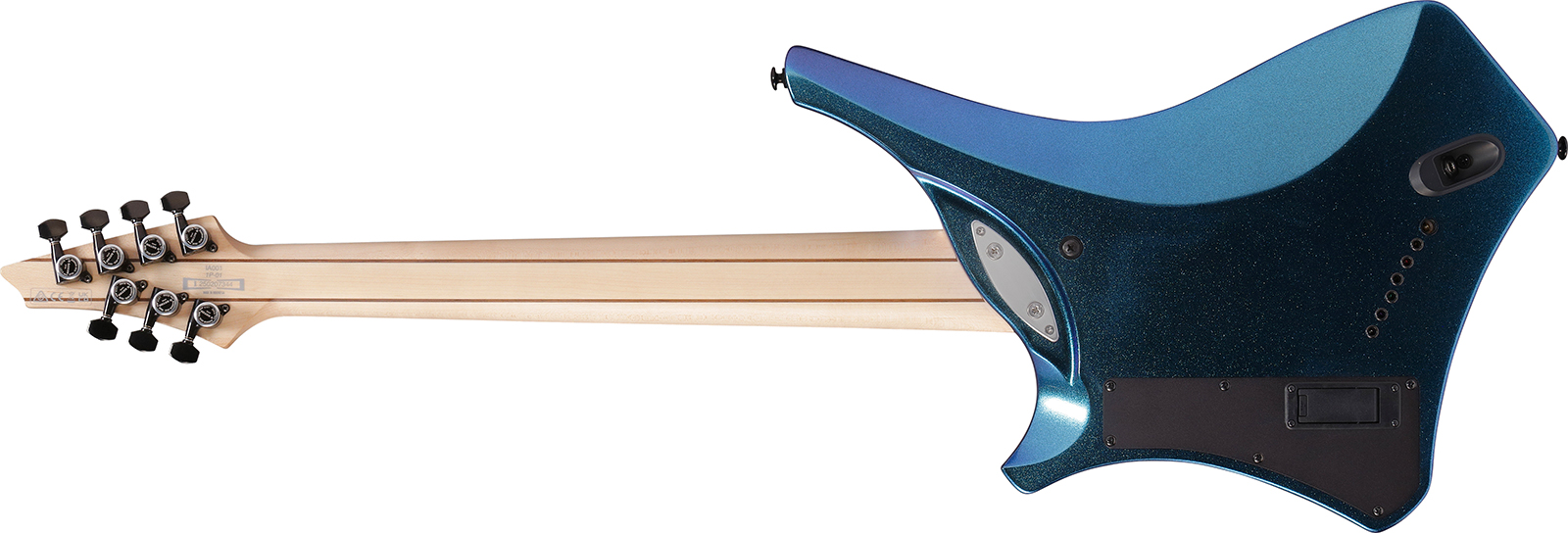 Ibanez A527 Nsh Alpha 7c Multiscale 2h Fishman Fluence Eb - Nebula Shift - E-Gitarre aus Metall - Variation 1