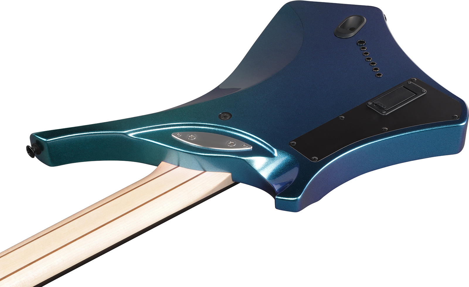 Ibanez A527 Nsh Alpha 7c Multiscale 2h Fishman Fluence Eb - Nebula Shift - E-Gitarre aus Metall - Variation 3