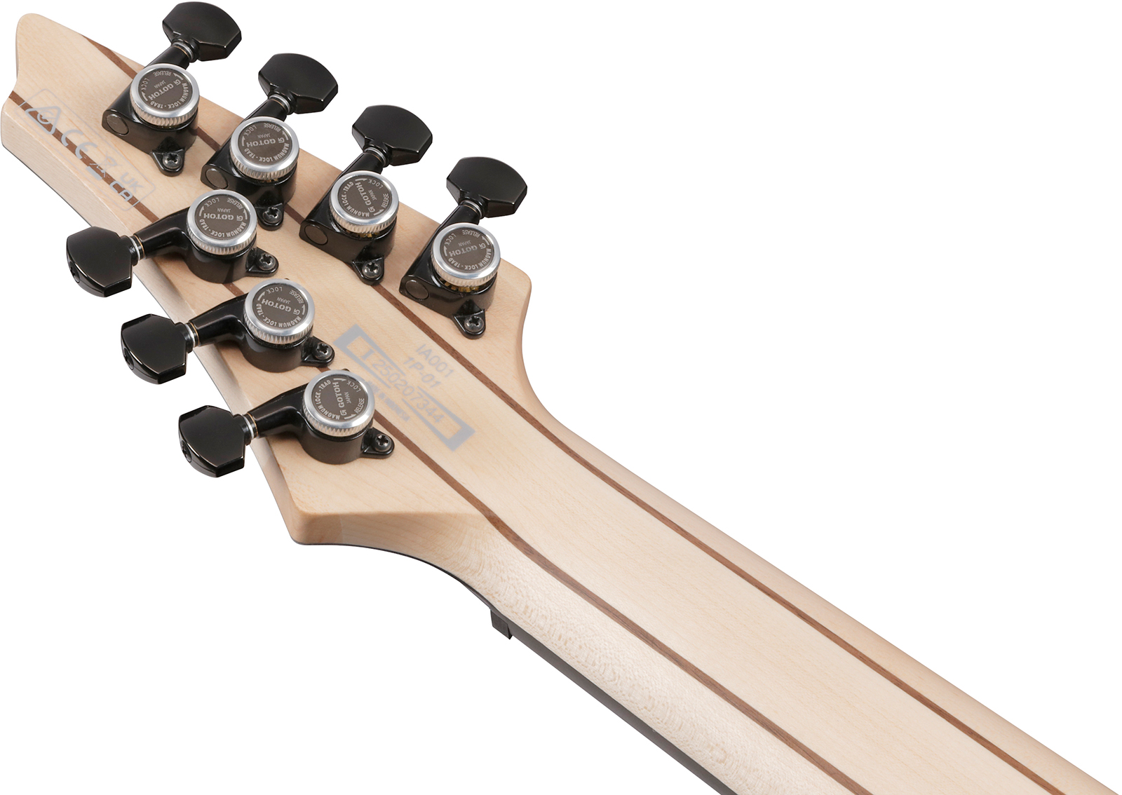 Ibanez A527 Nsh Alpha 7c Multiscale 2h Fishman Fluence Eb - Nebula Shift - E-Gitarre aus Metall - Variation 4