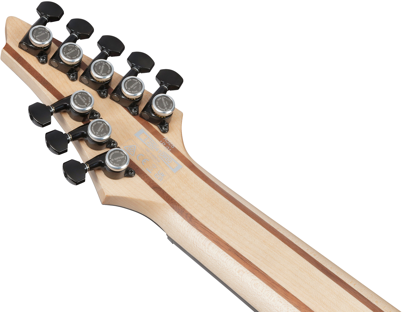 Ibanez A528 Ipt Alpha 8c Multiscale 2h Fishman Fluence Eb - Iron Pewter - E-Gitarre aus Metall - Variation 4