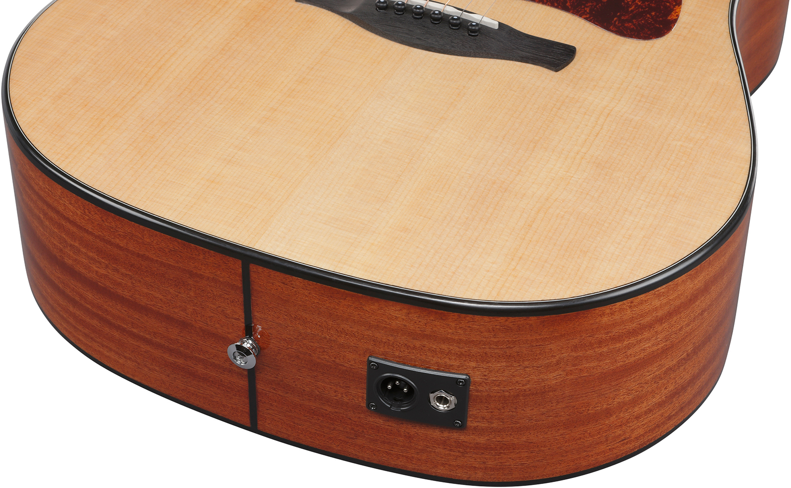 Ibanez Aad51ce Nt Advanced Dreadnought Cw Epicea Sapele Pur - Natural - Folk-Gitarre - Variation 3