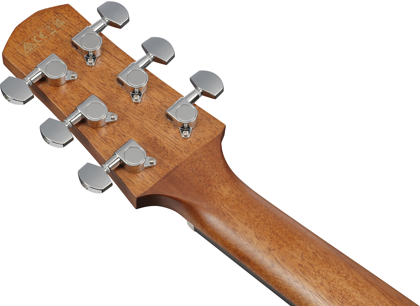 Ibanez Aad54e Omh Advanced Dreadnought Cw Acajou Sapele Pur - Open Pore Mahogany - Folk-Gitarre - Variation 5