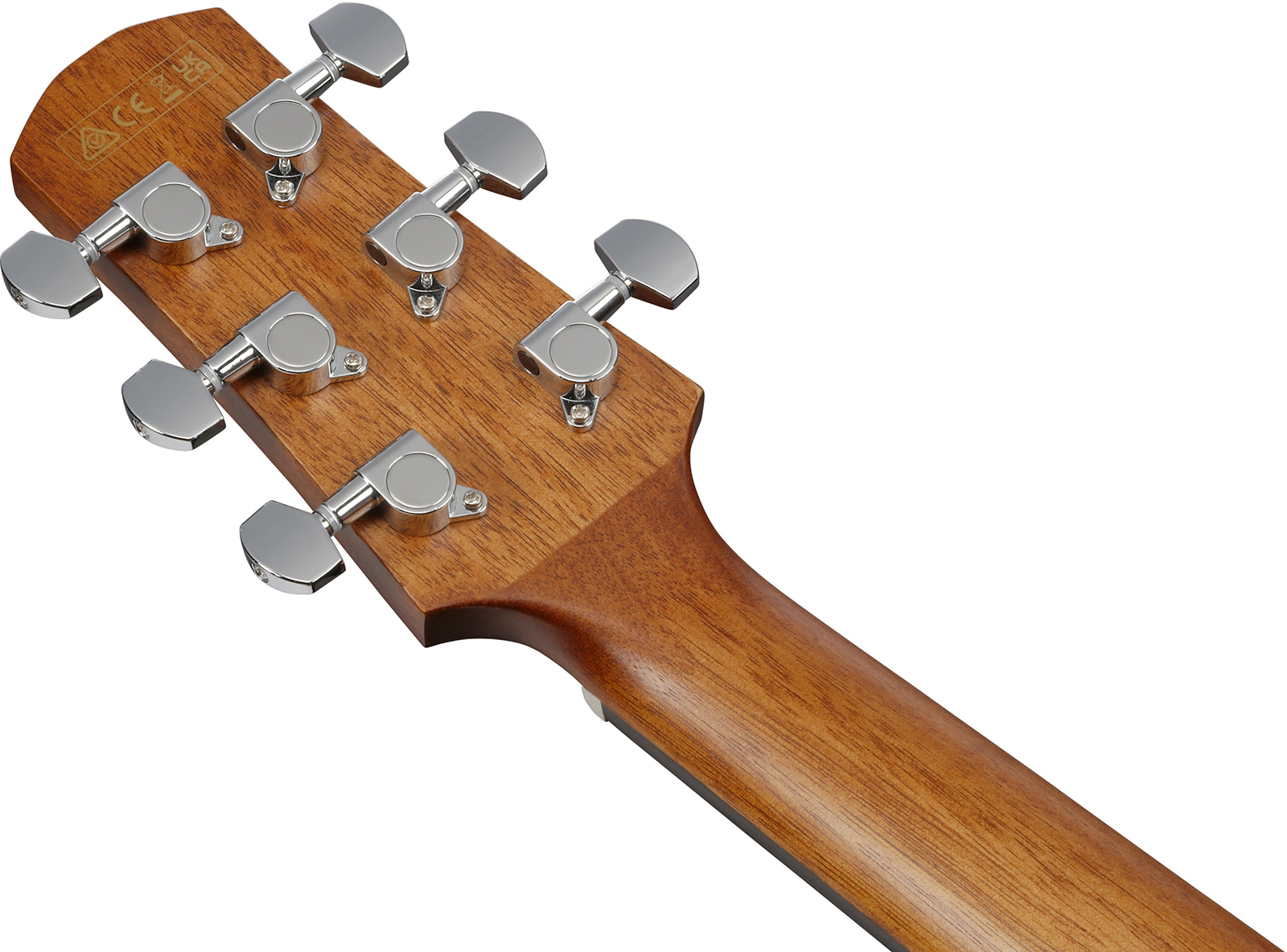 Ibanez Aad70ce Tbn Advanced Dreadnought Cw Epicea Ebene Pur - Transparent Charcoal Burst - Folk-Gitarre - Variation 6