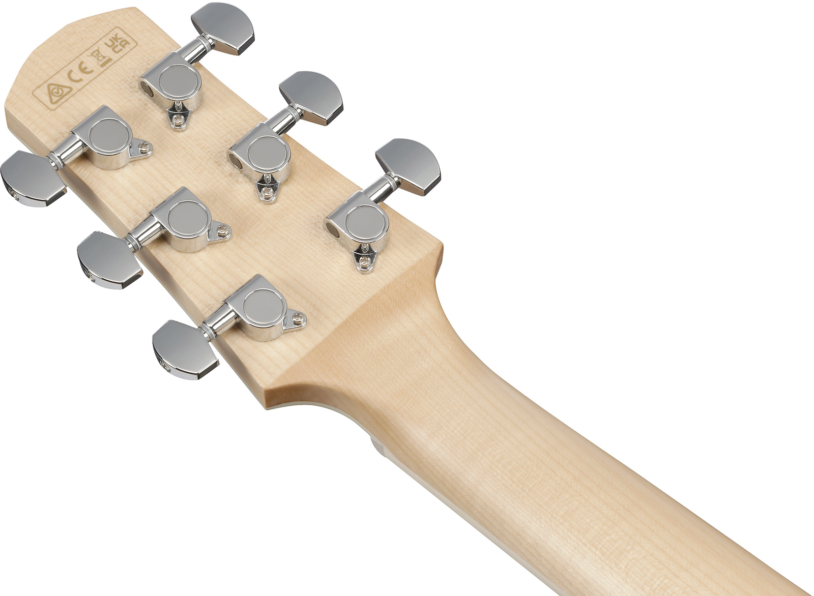 Ibanez Aad77m1e Oaw Advanced Dreadnought Cw Epicea Erable Mn - Open Pore Antique White - Folk-Gitarre - Variation 6