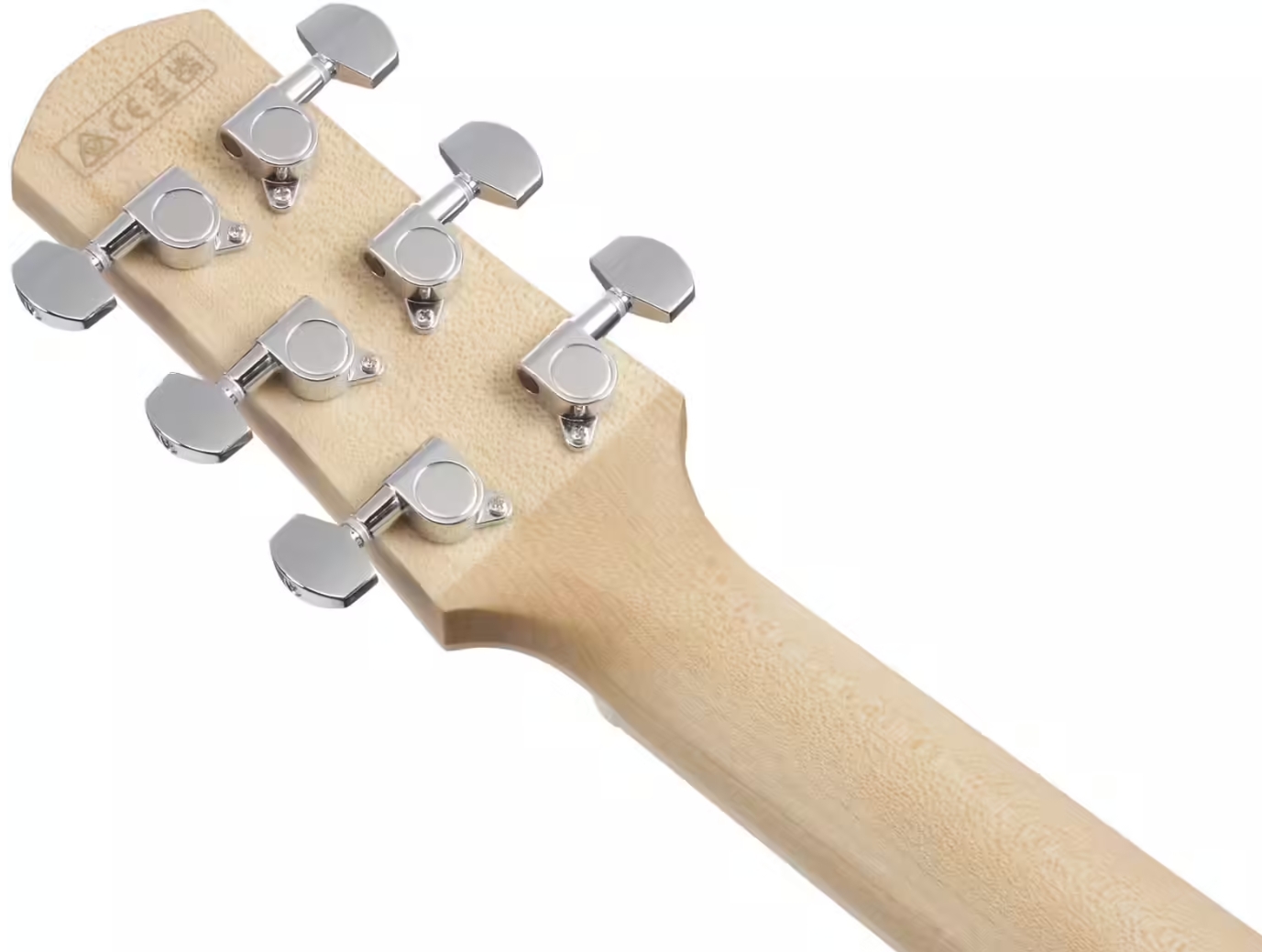 Ibanez Aam370e Oaw Advanced Auditorium Epicea Erable Mn - Open Pore Antique White - Folk-Gitarre - Variation 4