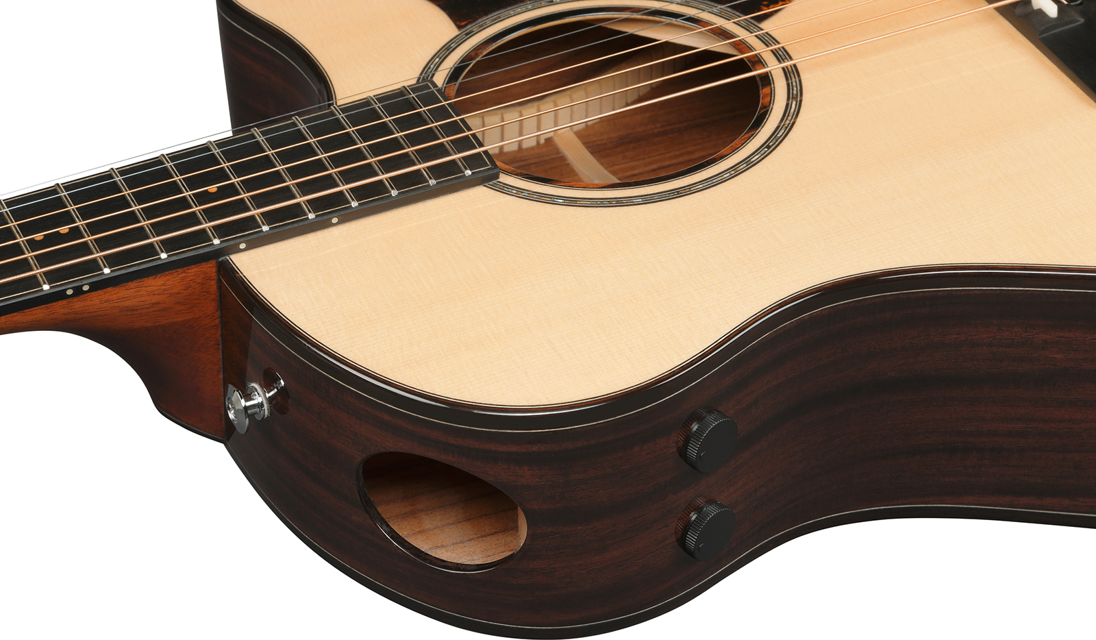 Ibanez Aam380ce Nt Advanced Auditorium Cw Epicea Palissandre Eb - Natural - Folk-Gitarre - Variation 4