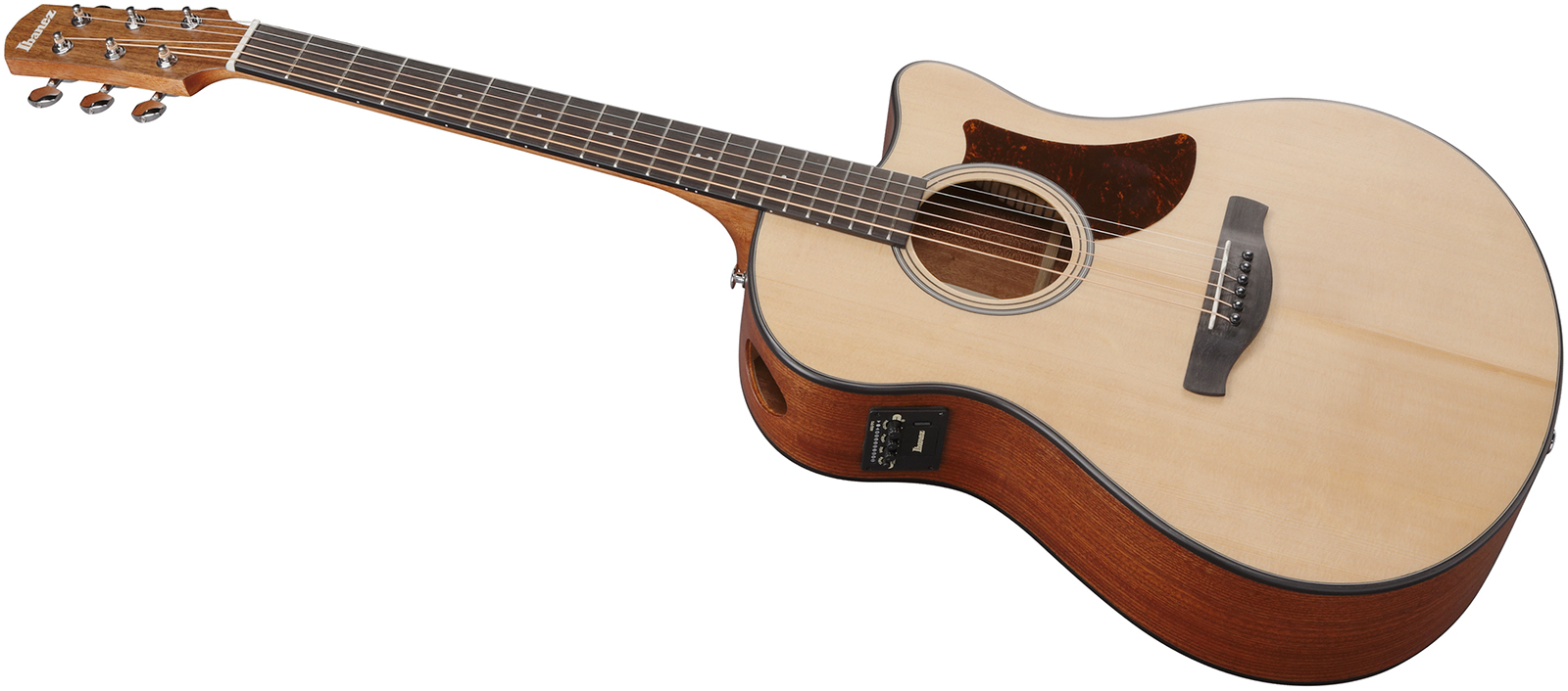 Ibanez Aam50ce Opn Auditorium Cw Epicea Sapele Pur - Open Pore Natural - Folk-Gitarre - Variation 2