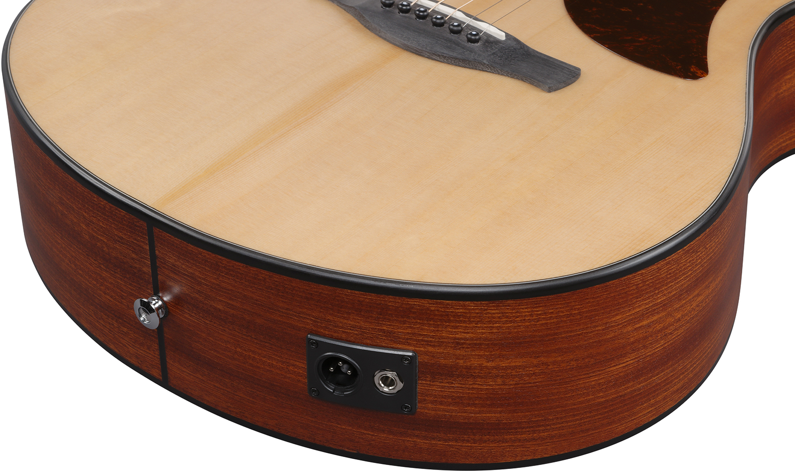 Ibanez Aam50ce Opn Auditorium Cw Epicea Sapele Pur - Open Pore Natural - Folk-Gitarre - Variation 4