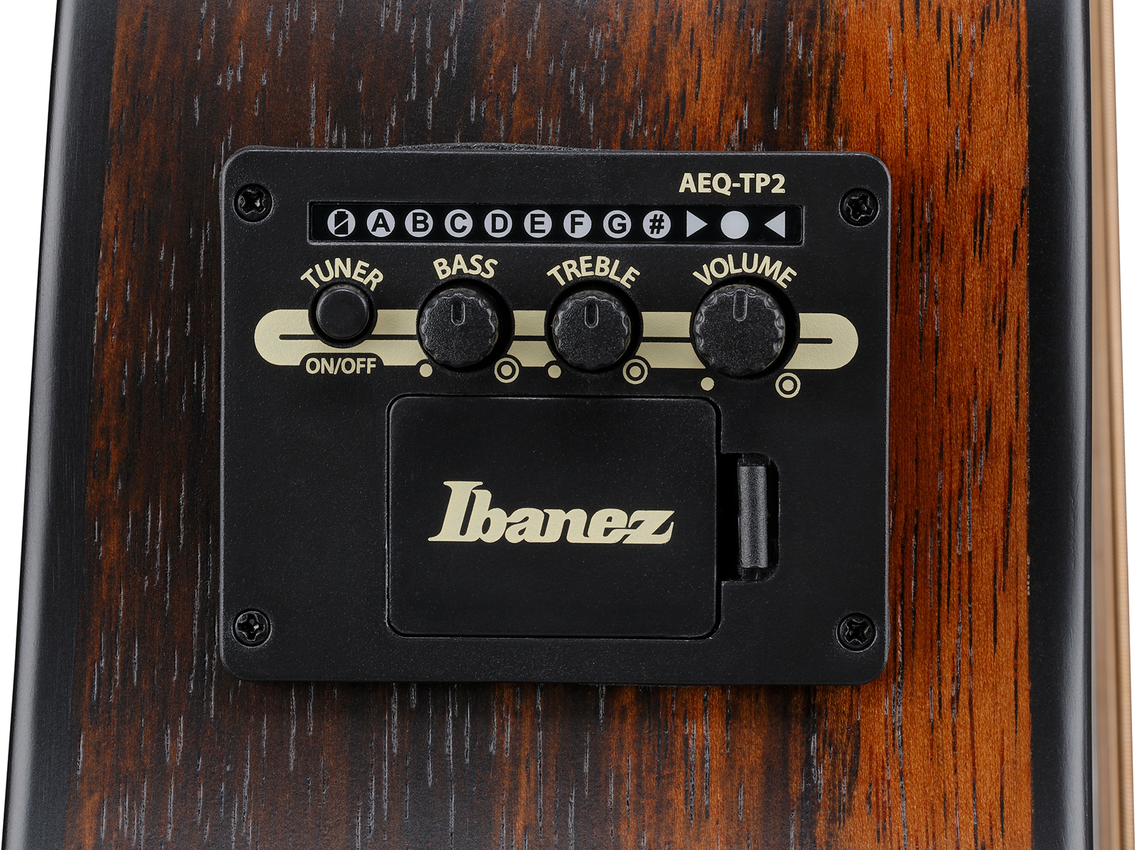 Ibanez Aam70ce Tbn Advanced Auditorium Cw Epicea Ebene Pur - Transparent Charcoal Burst - Folk-Gitarre - Variation 8