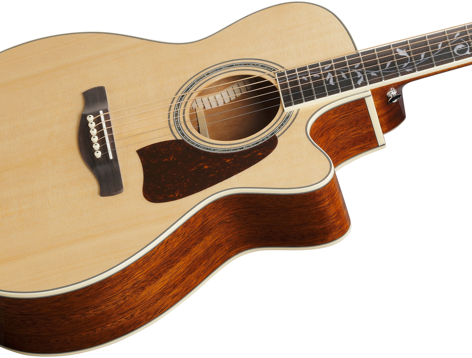 Ibanez Ac390ce Nt Artwood Concert Cw Epicea Acajou Rw - Natural - Folk-Gitarre - Variation 2