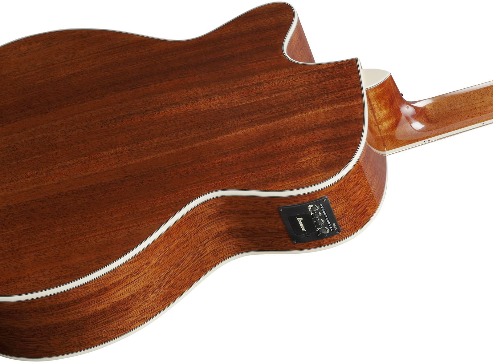 Ibanez Ac390ce Nt Artwood Concert Cw Epicea Acajou Rw - Natural - Folk-Gitarre - Variation 4