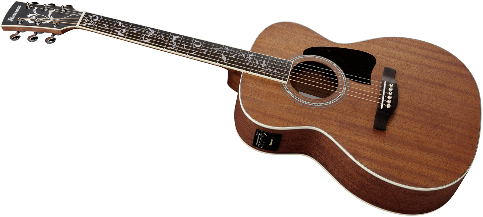 Ibanez Ac390mhe Opn Artwood Concert Tout Acajou Rw - Open Pore Natural - Folk-Gitarre - Variation 2