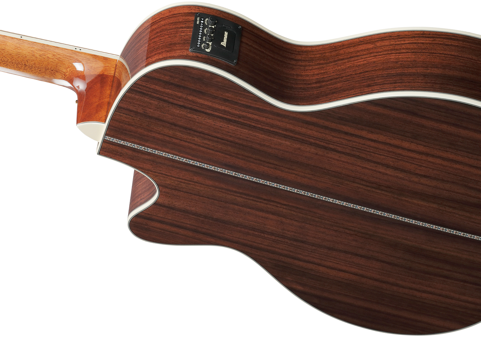 Ibanez Ac391rce Bkh Artwood Grand Concert Cw Shsc Epicea Palissandre Rw - Black Top - Folk-Gitarre - Variation 3
