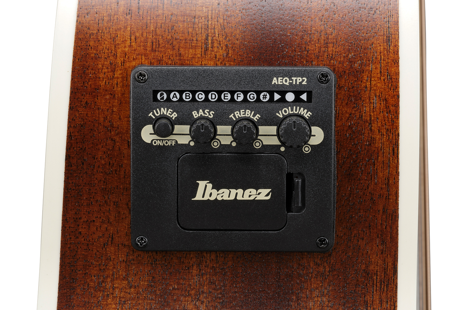 Ibanez Ae140 Opn Concert Thinline Cw Tout  Okoume Lau - Open Pore Natural - Folk-Gitarre - Variation 4