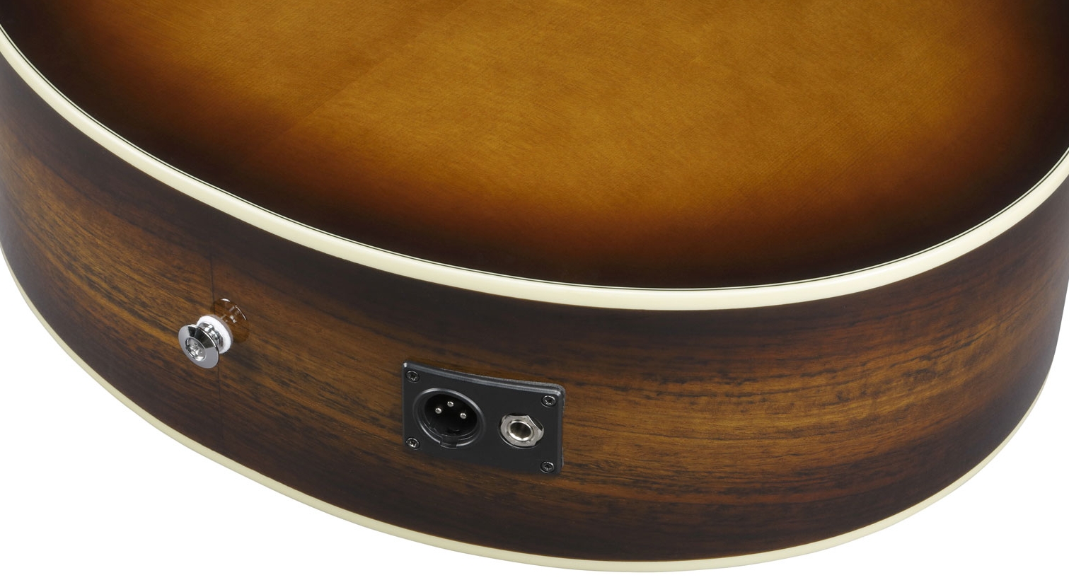 Ibanez Ae160 Vms Concert Thinline Cw Epicea Ovangkol  Ova - Vintage Mahogany Sunburst High Gloss - Folk-Gitarre - Variation 3