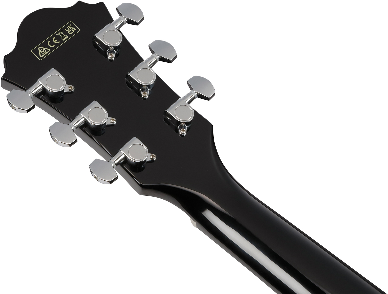 Ibanez Ae170 Tbk Concert Thinline Cw Epicea Erable Ova - Transparent Black - Folk-Gitarre - Variation 6