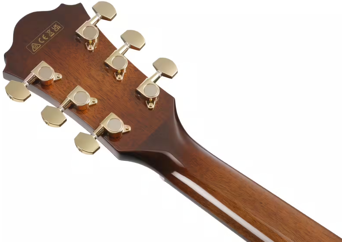 Ibanez Ae340fmh Mhs Concert Thinline Cw Tout Okoume Rw - Mahogany Sunburst - Folk-Gitarre - Variation 4