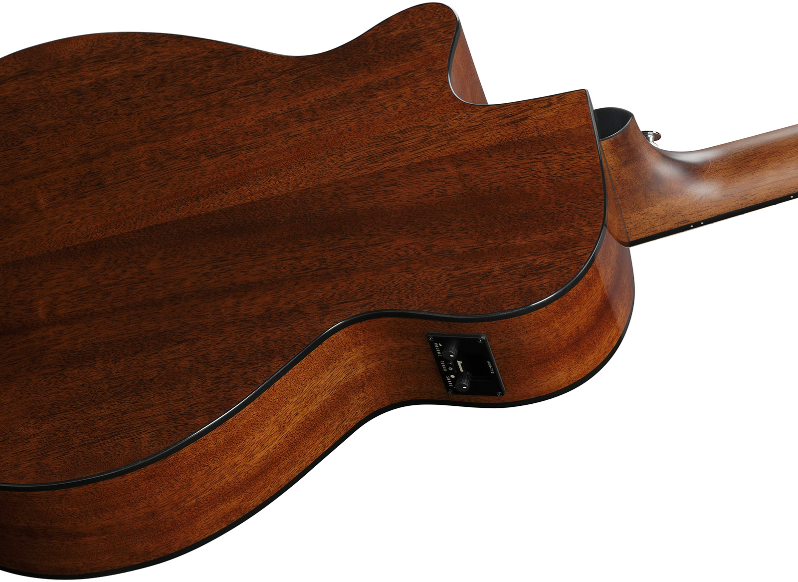 Ibanez Aeg5012 Bkh Concert 12c Epicea Okoume Lau - Black - Folk-Gitarre - Variation 5