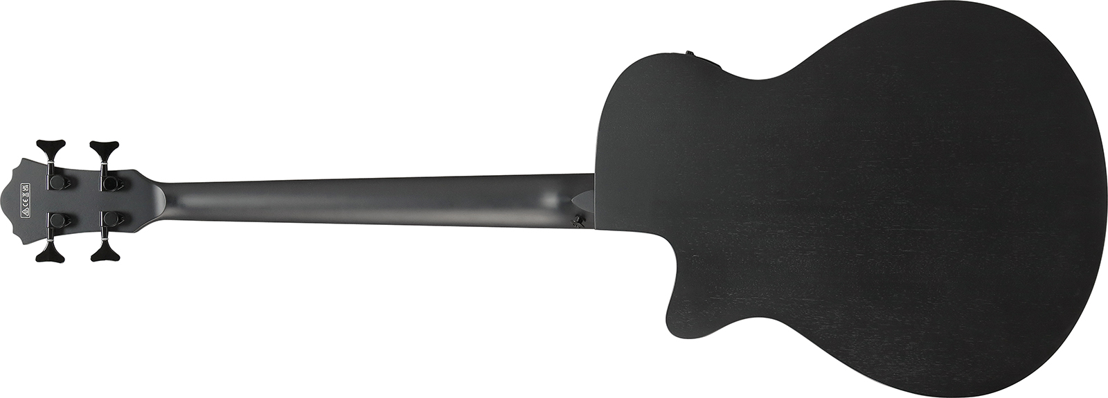 Ibanez Aegb420 Bot Cw Shsc Epicea Sapele Rw - Black Out - Akustische Bass - Variation 1