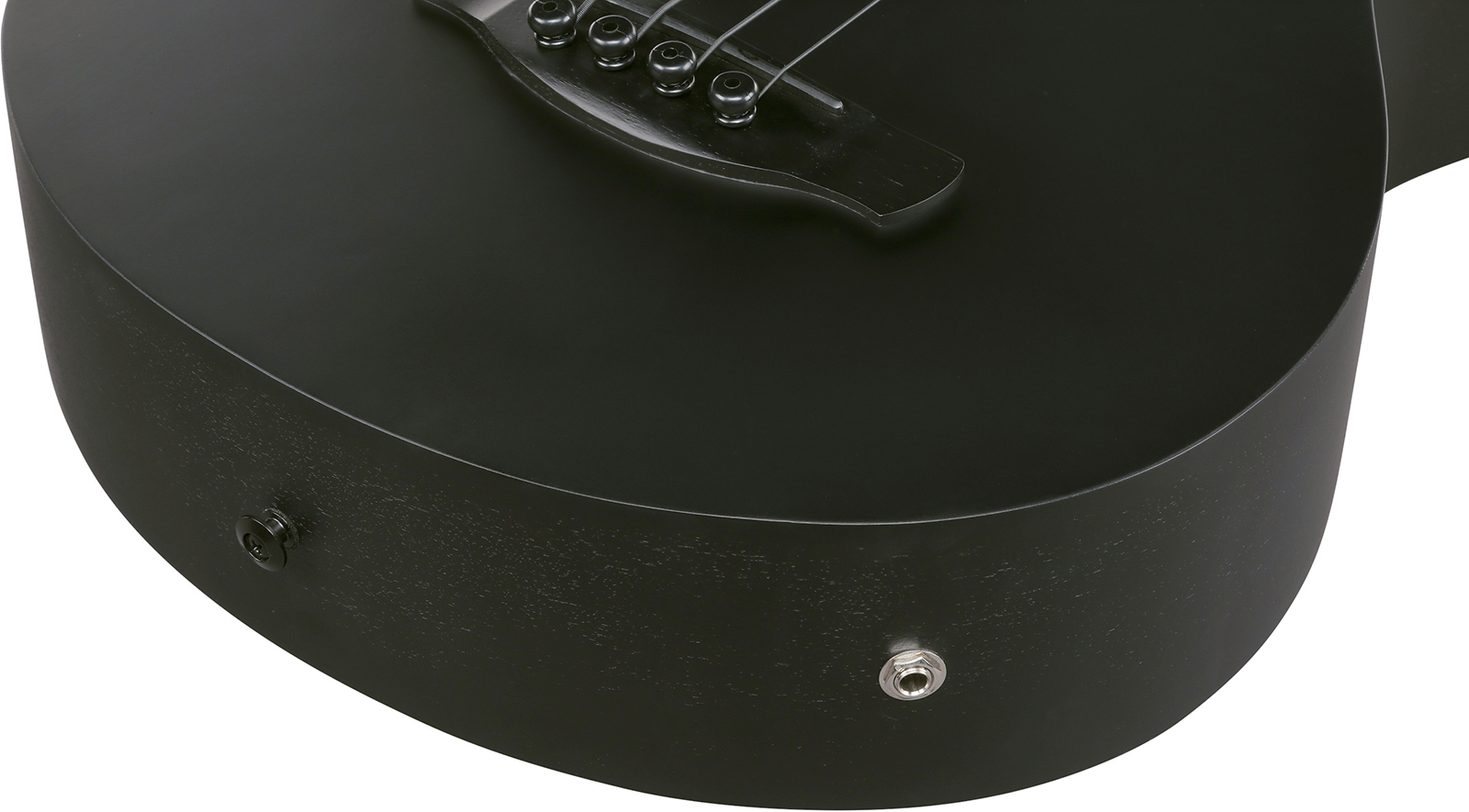 Ibanez Aegb420 Bot Cw Shsc Epicea Sapele Rw - Black Out - Akustische Bass - Variation 3