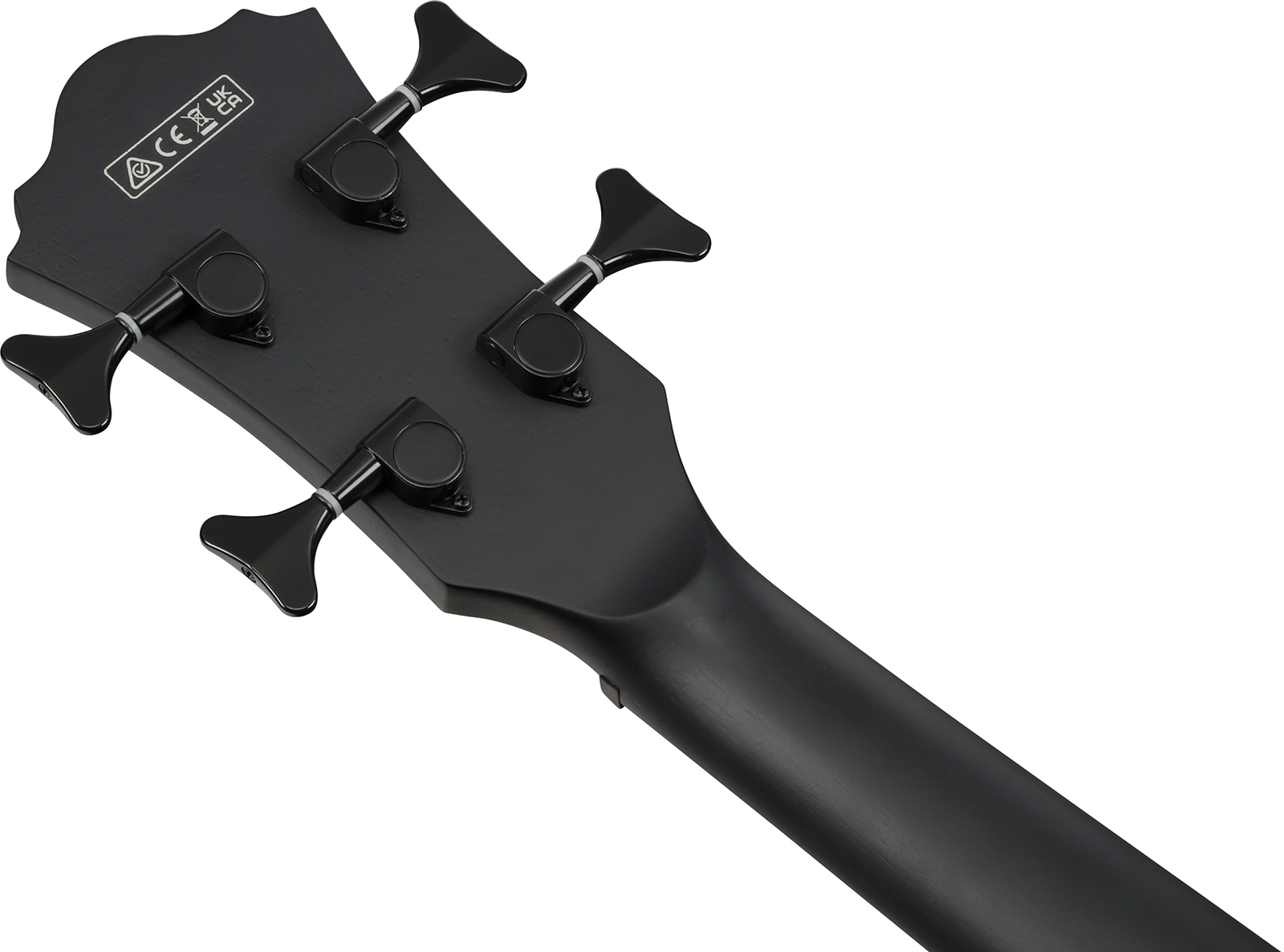 Ibanez Aegb420 Bot Cw Shsc Epicea Sapele Rw - Black Out - Akustische Bass - Variation 5