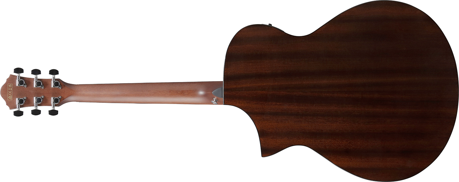 Ibanez Aewc16qa Tlh Grand Concert Cw Tilleul Sapele Rw - Transparent Blue Sunburst - Folk-Gitarre - Variation 1