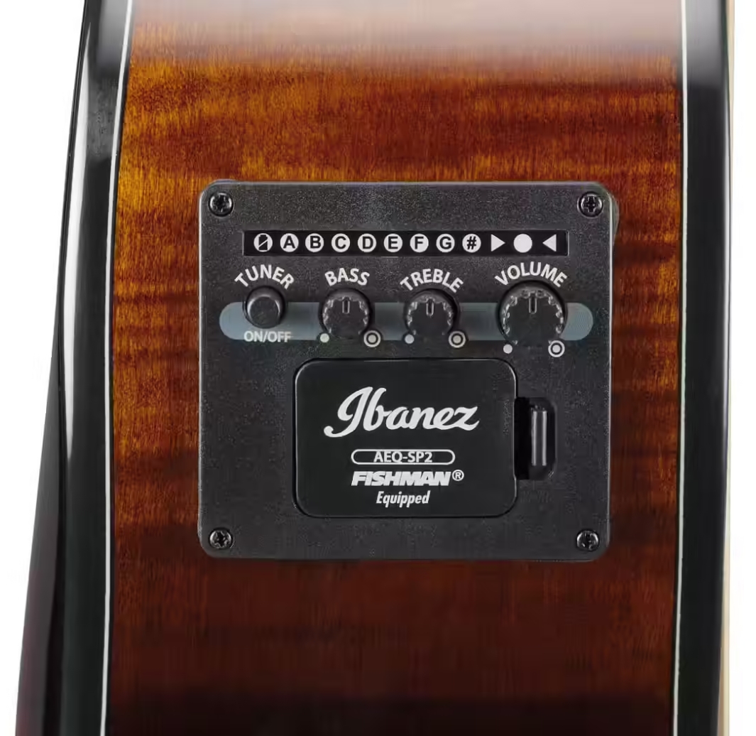 Ibanez Aewc400 Ams Grand Concert Cw Tout Erable Lau - Amber Sunburst - Folk-Gitarre - Variation 3