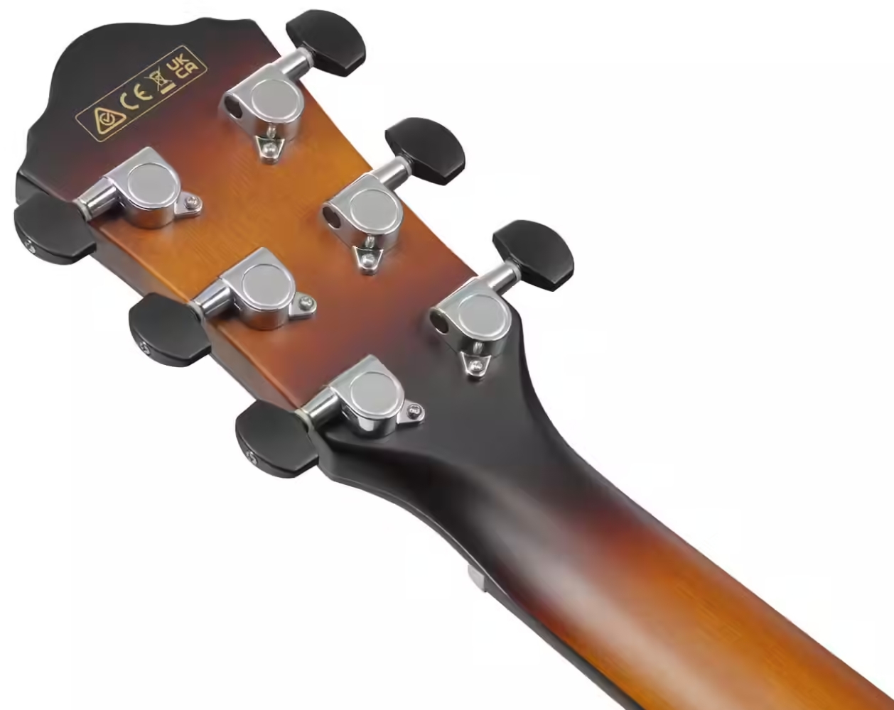 Ibanez Aewc400 Ams Grand Concert Cw Tout Erable Lau - Amber Sunburst - Folk-Gitarre - Variation 5