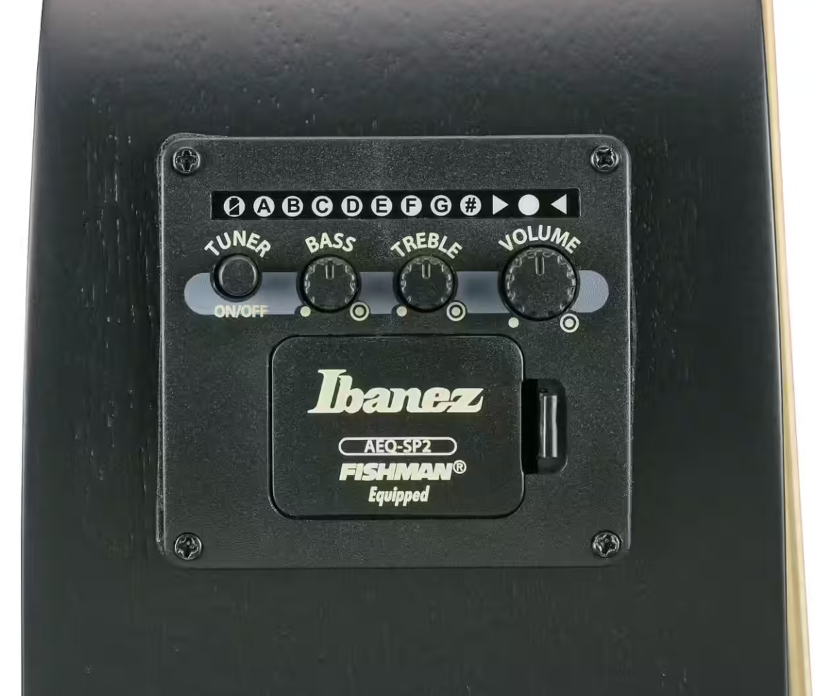 Ibanez Aewc621 Bot Grand Concert Cw Tilleul Sapele Eb - Black Out - Folk-Gitarre - Variation 3