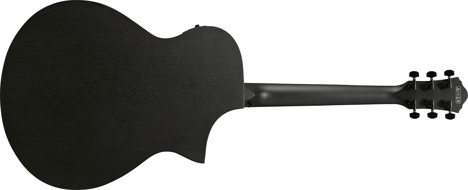 Ibanez Aewc621l Bot Grand Concert Cw Gaucher Tilleul Sapele Eb - Black Out - Folk-Gitarre - Variation 1