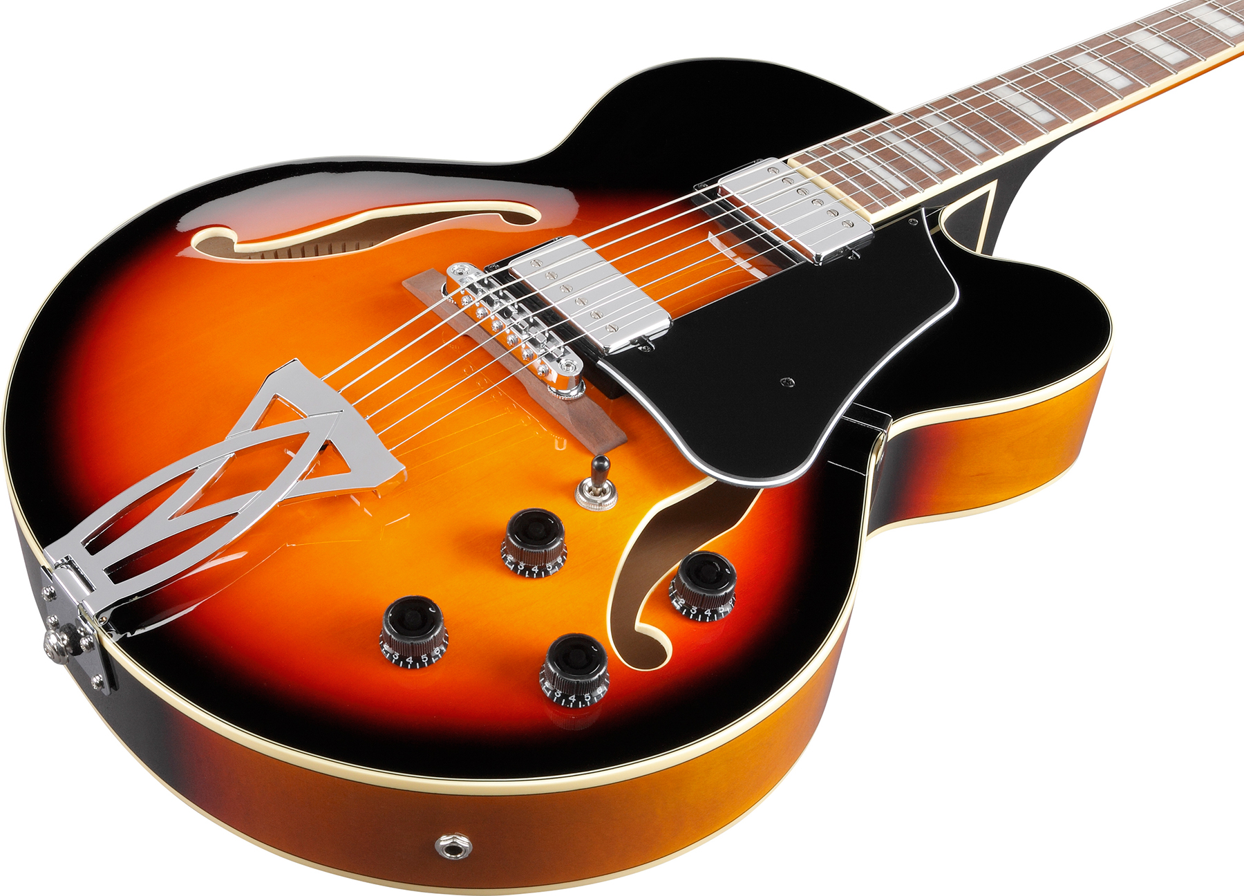 Ibanez Af75 Bs Artcore 2h Ht Lau - Brown Sunburst - Hollowbody E-Gitarre - Variation 2