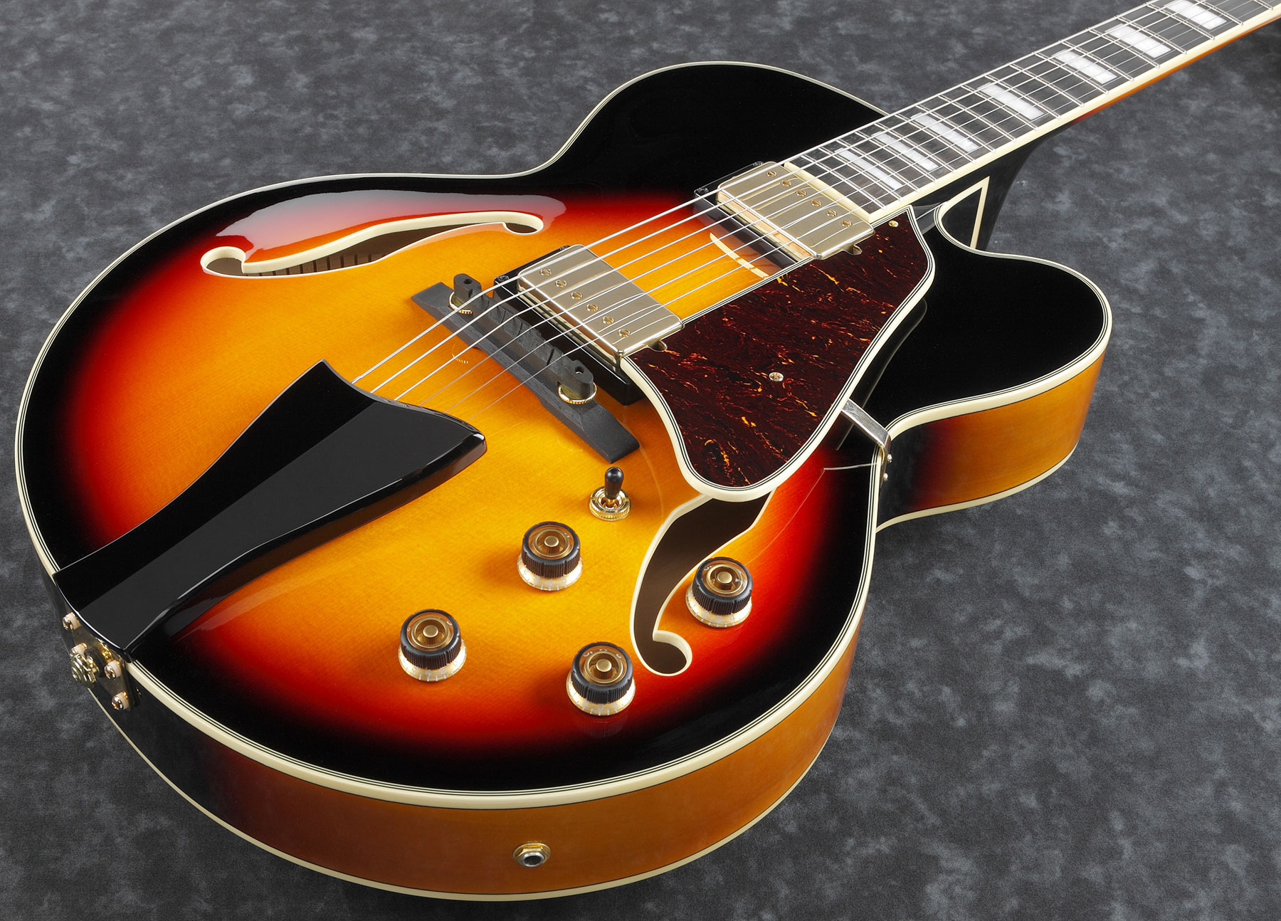 Ibanez Af95 Bs Artcore Expressionist 2h Ht Eb - Brown Sunburst - Hollowbody E-Gitarre - Variation 2