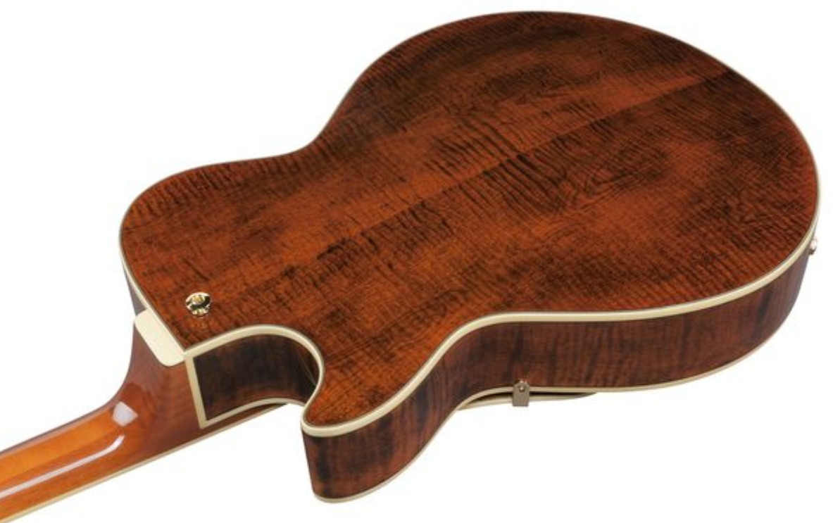 Ibanez Ag95mg Da Artcore Expressionist 2h Ht Eb - Dark Amber - E-Gitarre in Str-Form - Variation 3