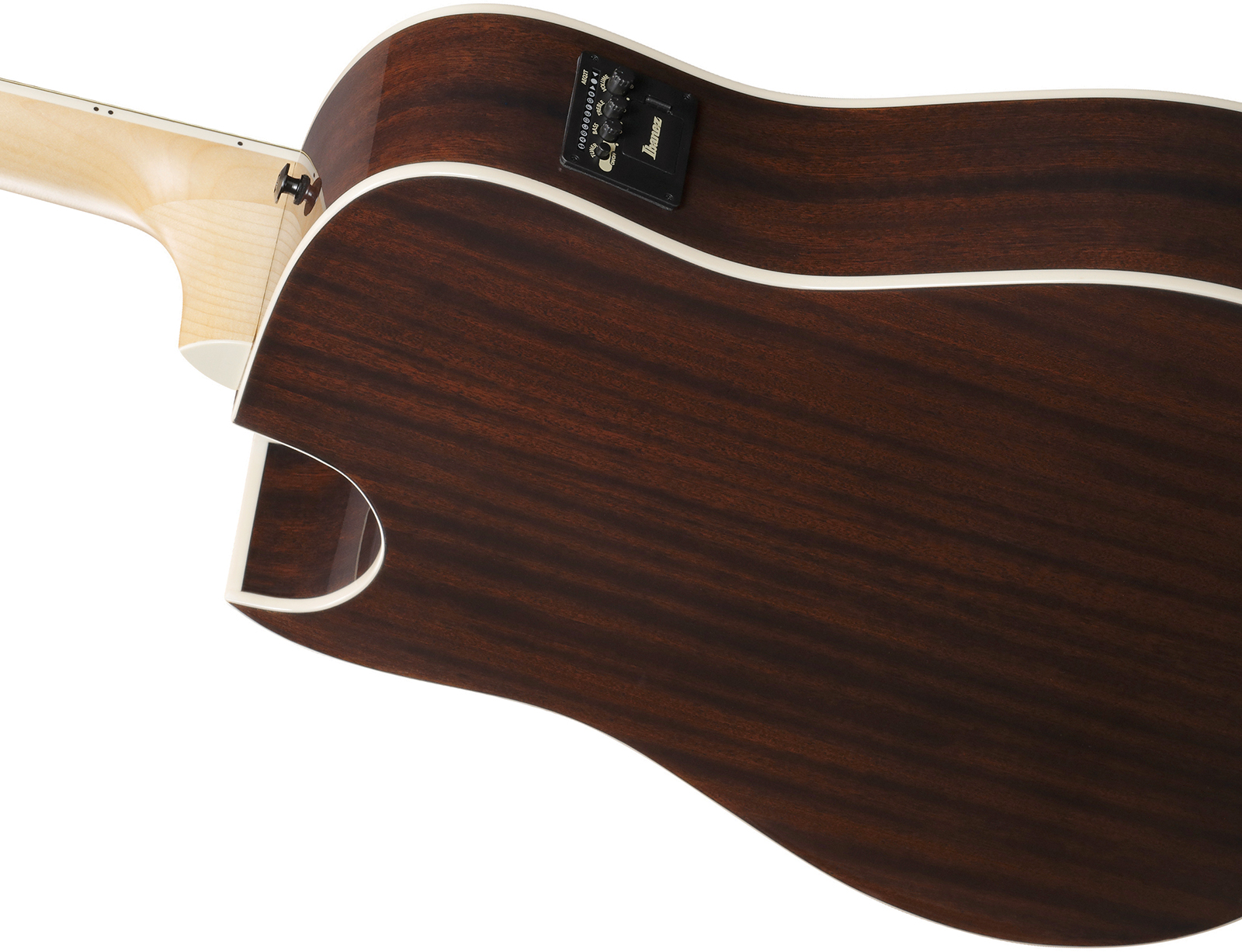 Ibanez Alt50fa Bdb Altsar Dreadnought Cw Tilleul Sapele Pur - Blue Doom Burst High Gloss - Folk-Gitarre - Variation 3