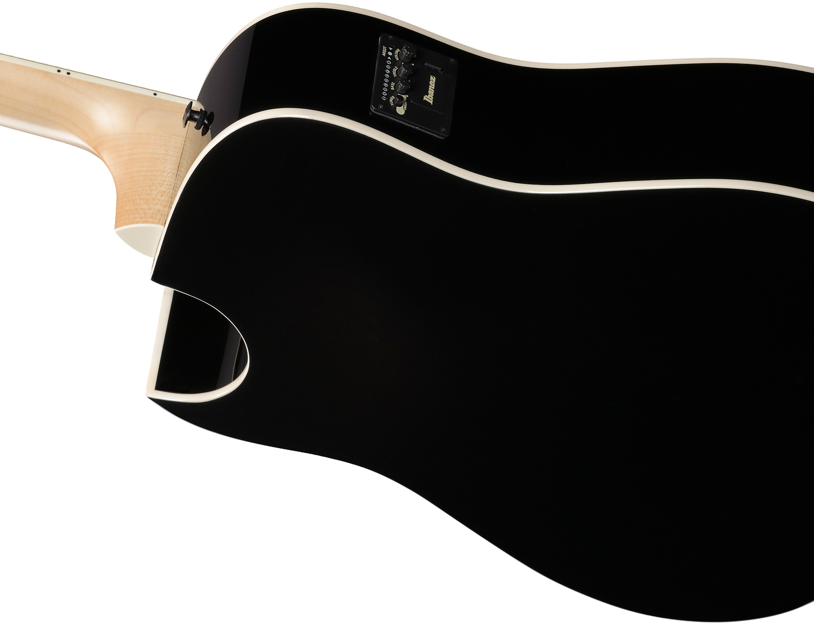 Ibanez Alt50fa Tvt Altsar Dreadnought Cw Tilleul Sapele Pur - Transparent Violet Sunburst - Folk-Gitarre - Variation 3