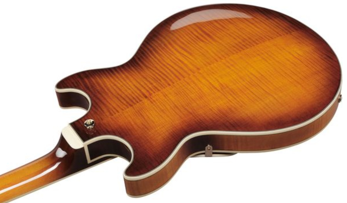 Ibanez Am153fm Att Artstar 2h Ht Eb - Antique Tobacco Burst - Semi-Hollow E-Gitarre - Variation 3