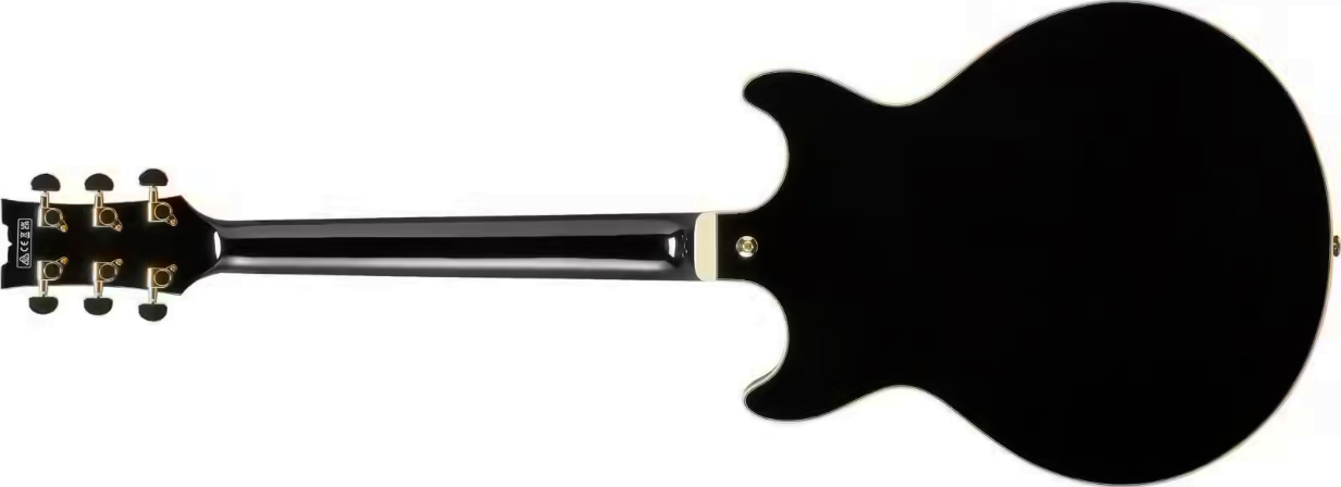 Ibanez Am73g Bk Artcore 2h Ht Rw - Black - Semi-Hollow E-Gitarre - Variation 1