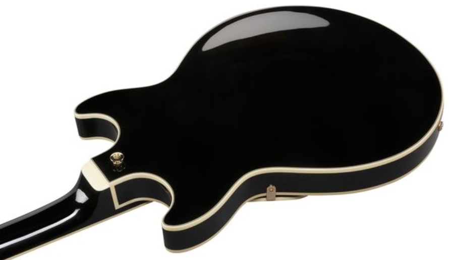 Ibanez Am73g Bk Artcore 2h Ht Rw - Black - Semi-Hollow E-Gitarre - Variation 3
