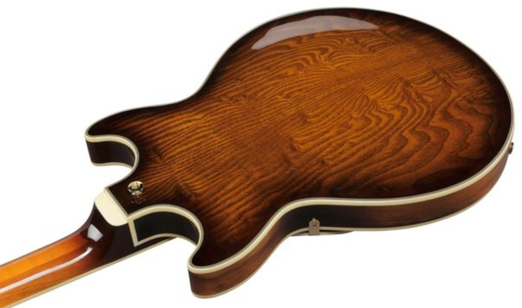 Ibanez Am93qa Vvh Artcore Expressionist 2h Ht Eb - Vintage Violin High Gloss - Semi-Hollow E-Gitarre - Variation 3