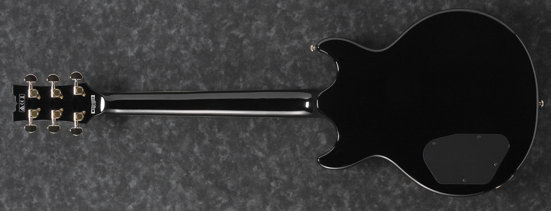 Ibanez Ar520h Bk Standard Hh Ht Jat - Black - Hollowbody E-Gitarre - Variation 1