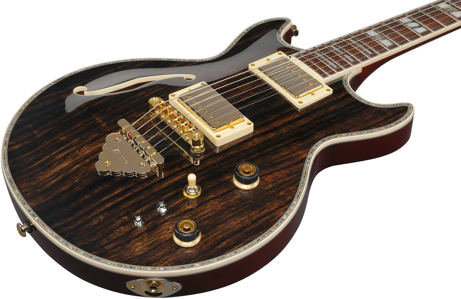 Ibanez Ar520hme Nt Standard Artist 2h Ht Jat - Natural - Semi-Hollow E-Gitarre - Variation 2